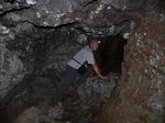 Lava tube cave
